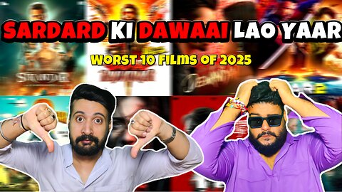10 Worst Indian Movies of 2025😤| GWMK #salmankhan #tigershroff #sikandar #dhurandhar #akshayekhanna