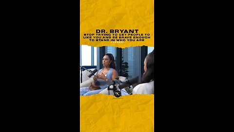 Stop trying to get people to like you and be brave enough to stand in who you are