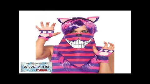 Cheshire Cat Bandana Costume Mask Review