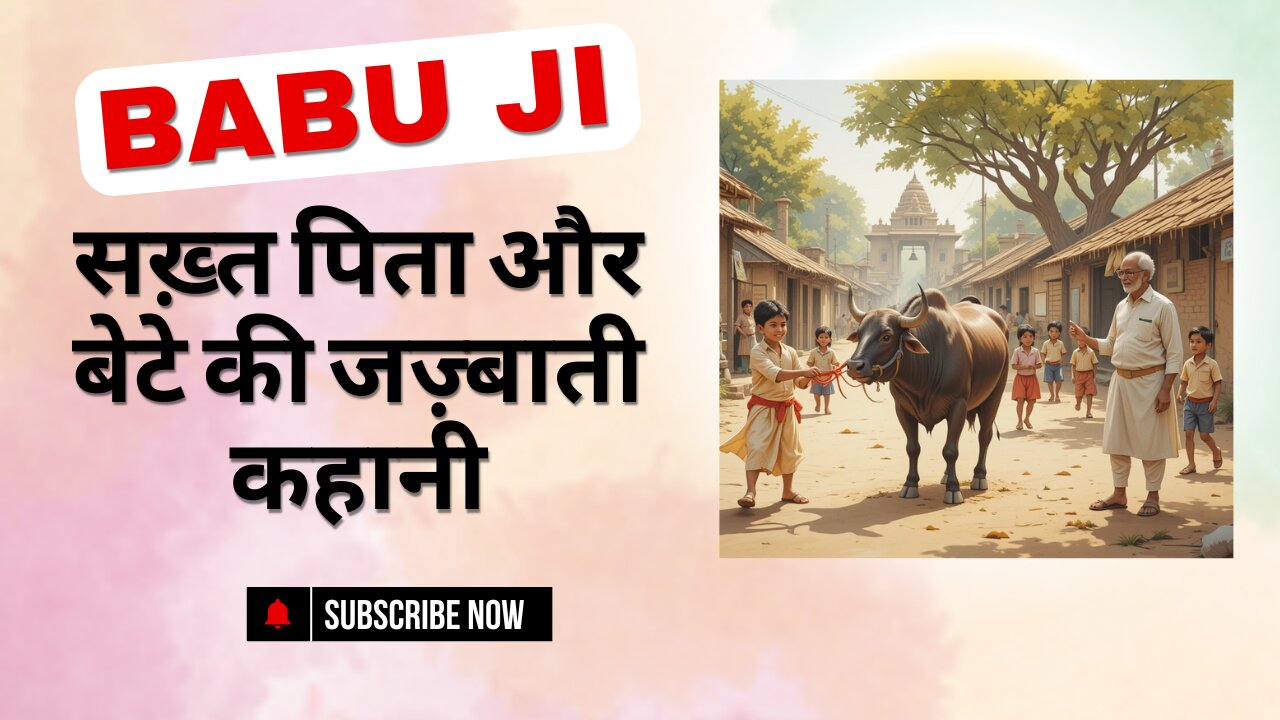 बाबूजी: एक सख़्त पिता और बेटे की जज़्बाती कहानी | Heart Touching Hindi Story of Discipline and Love