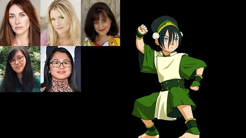 Animated Voice Comparison- Toph Beifong (Avatar: The Last Airbender)