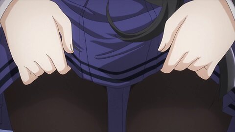 Date A Live - Kurumi lifting up her skirt