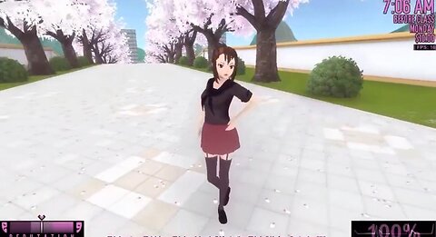 Mida Rana - Eliminating all girls | Yandere Simulator [Reupload]