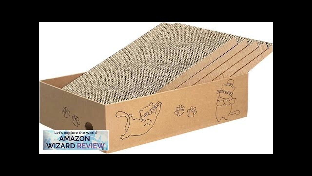 AGYM Cat Scratcher Cardboard Box for Indoor Cats 5 Packs in 1 Review