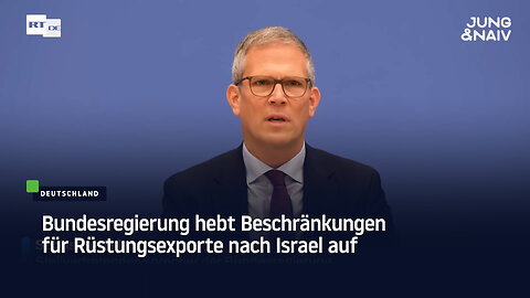 Bundesregierung hebt Beschränkungen für Rüstungsexporte nach Israel auf