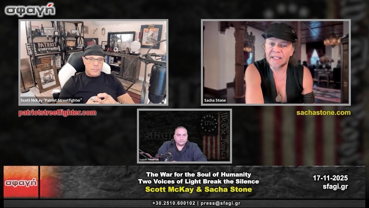 The War for the Soul of Humanity – Interview with Scott McKay & Sacha Stone
