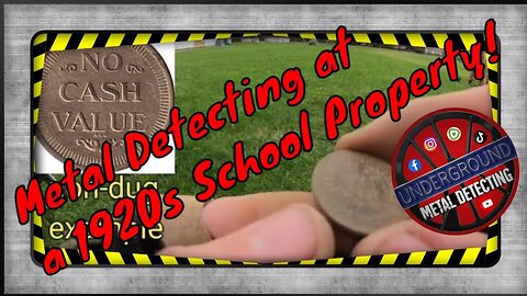 1920s School Grounds - Metal Detecting - Silver Jewelry and Coins Found!