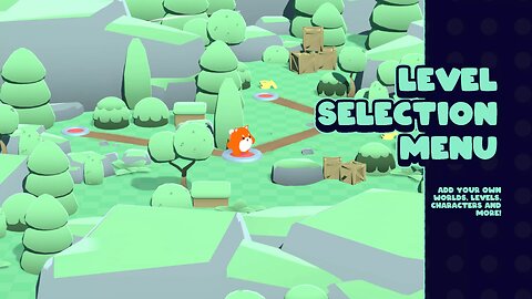 Level Selection Menu in Unity | Platformer Engine