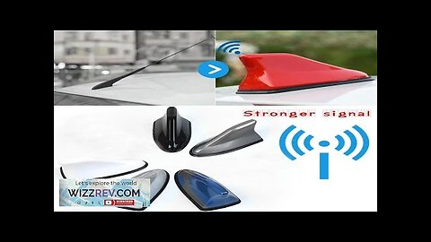 Universal Car Shark Fin Roof Antenna Auto Radio Signal Antennas for BMW Review