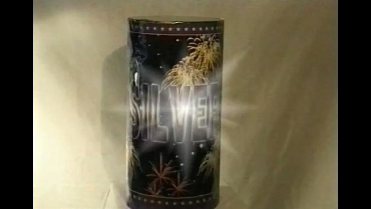Star Collection - Silver Rain - 102 Schots Vuurwerk Cake