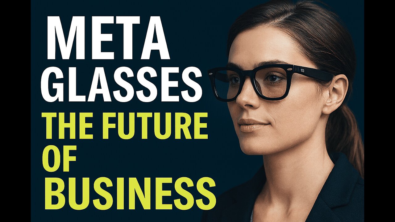 🕶️ Beyond Screens: How Meta Glasses and VR Wearables Could Disrupt the Future of Business