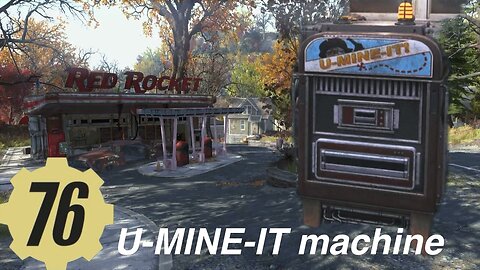 Fallout 76 you mine it machine, black titanium, lead, concrete, aluminum, scrap -side mission/quest guide