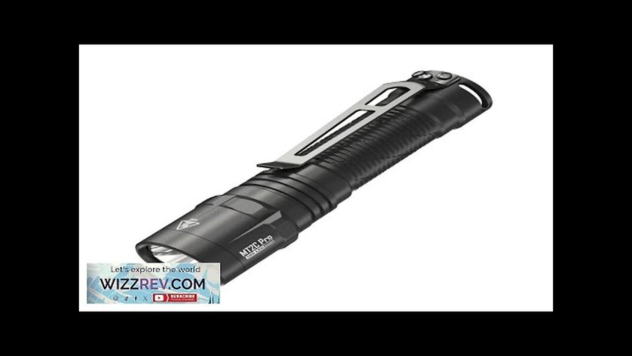 NITECORE MT2C Pro 1800 Lumens UHi20 LED with NL1836R 3600mAh Type-C Rechargeable Review