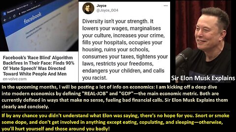 Sir Elon Musk explains how Real Jobs are actually created and why the way economists calculate GDP today is Complete Nonsense!