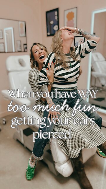 Having Way Too Much Fun with Ear Piercings