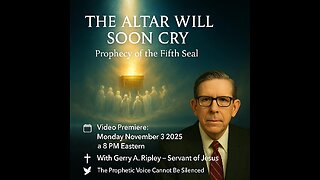 🔥 THE ALTAR WILL SOON CRY — PROPHECY OF THE FIFTH SEAL