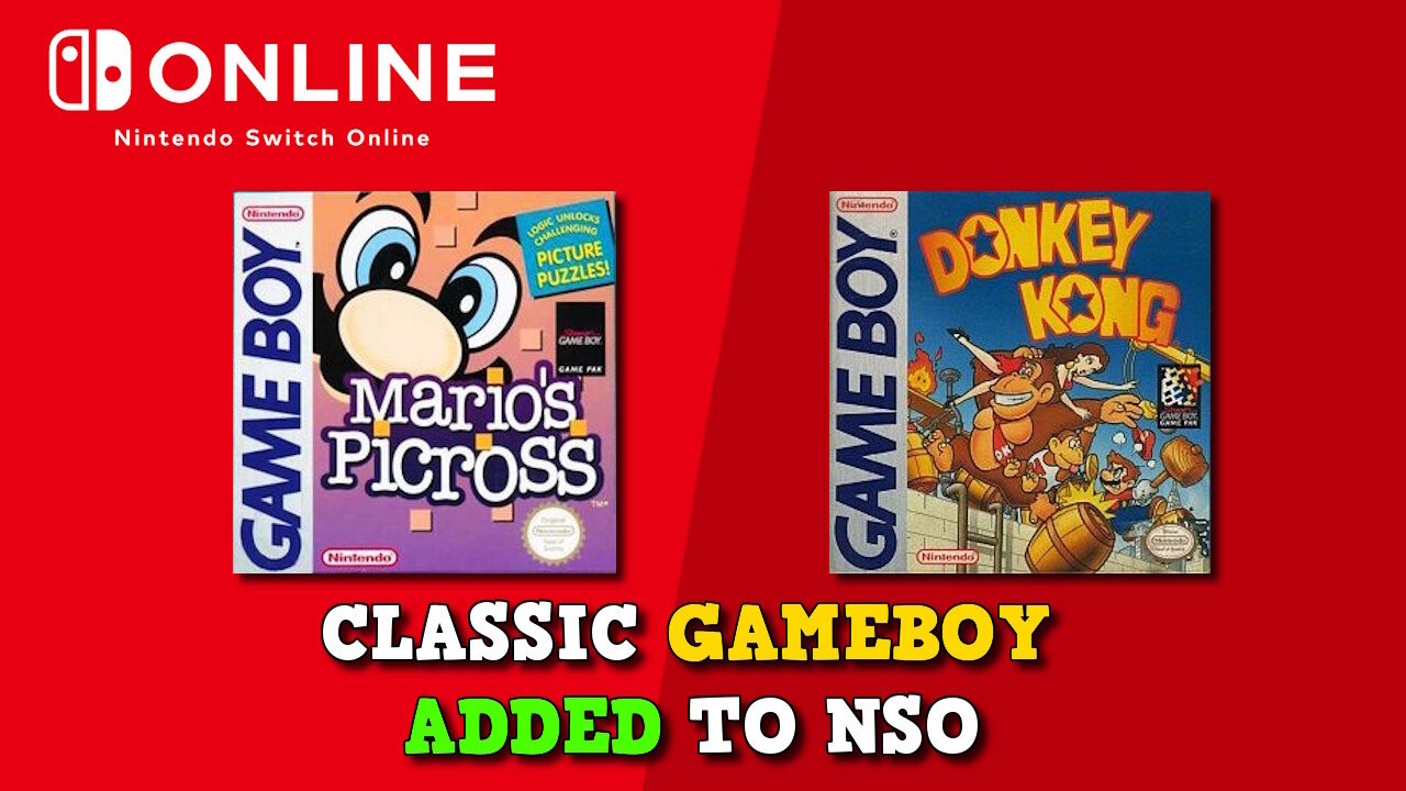 Mario’s Picross & Donkey Kong Just Added to Nintendo Switch Online!