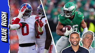 Will the Giants stop Saquon AGAIN in Philly rematch? | Blue Rush