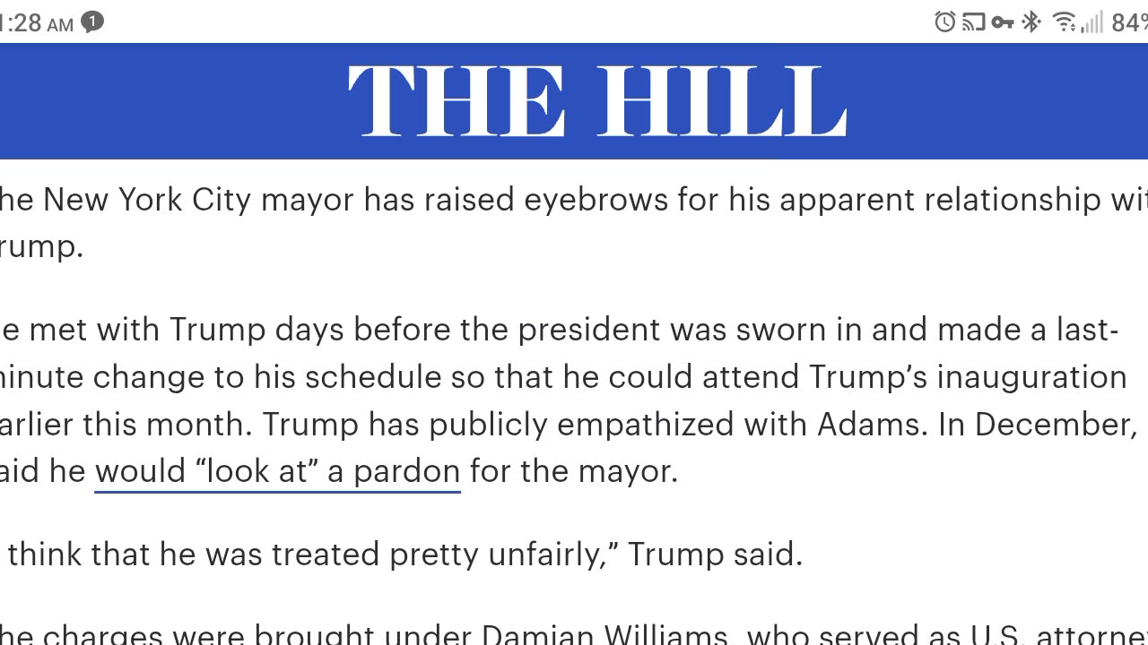 SDNY Drops Charges against Mayor Adams