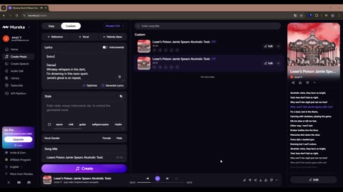 Losers Poison Jamie Spears Alcoholic Toxic new song 2025