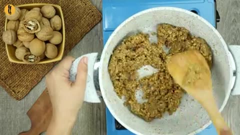 Walnut Halwa by Food Fusion