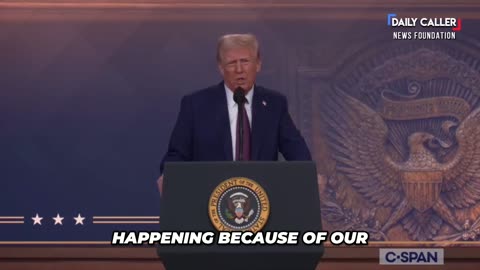 Trump Says "America Is Back And Open For Business"