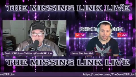 The Missing Link & David XRP Lion in conversation. rerecorded by Jesuspatriot57