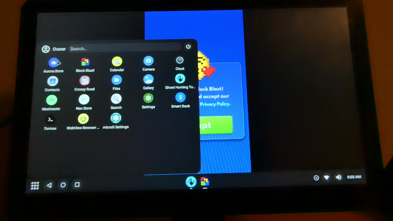 The Raspberry Pi Android Tab!