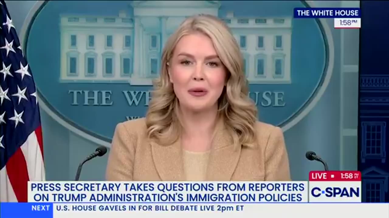 Karoline Leavitt Smashes 'Refugee' Narrative After Being Asked Loaded Question