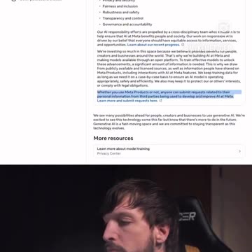 STARTING DECEMBER 16TH, META WILL BEGIN READING YOUR DMs