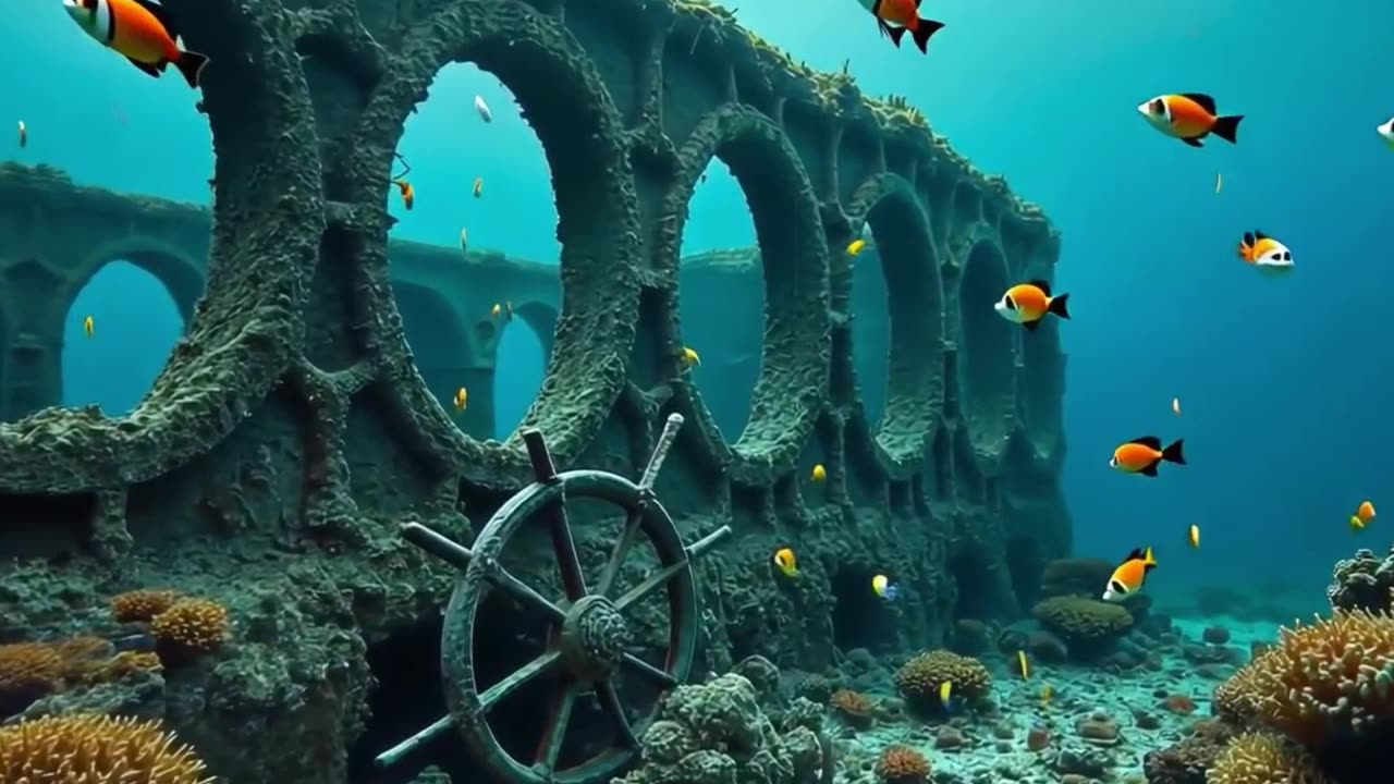 Amazing Underwater Shipwreck & Colorful Fish!