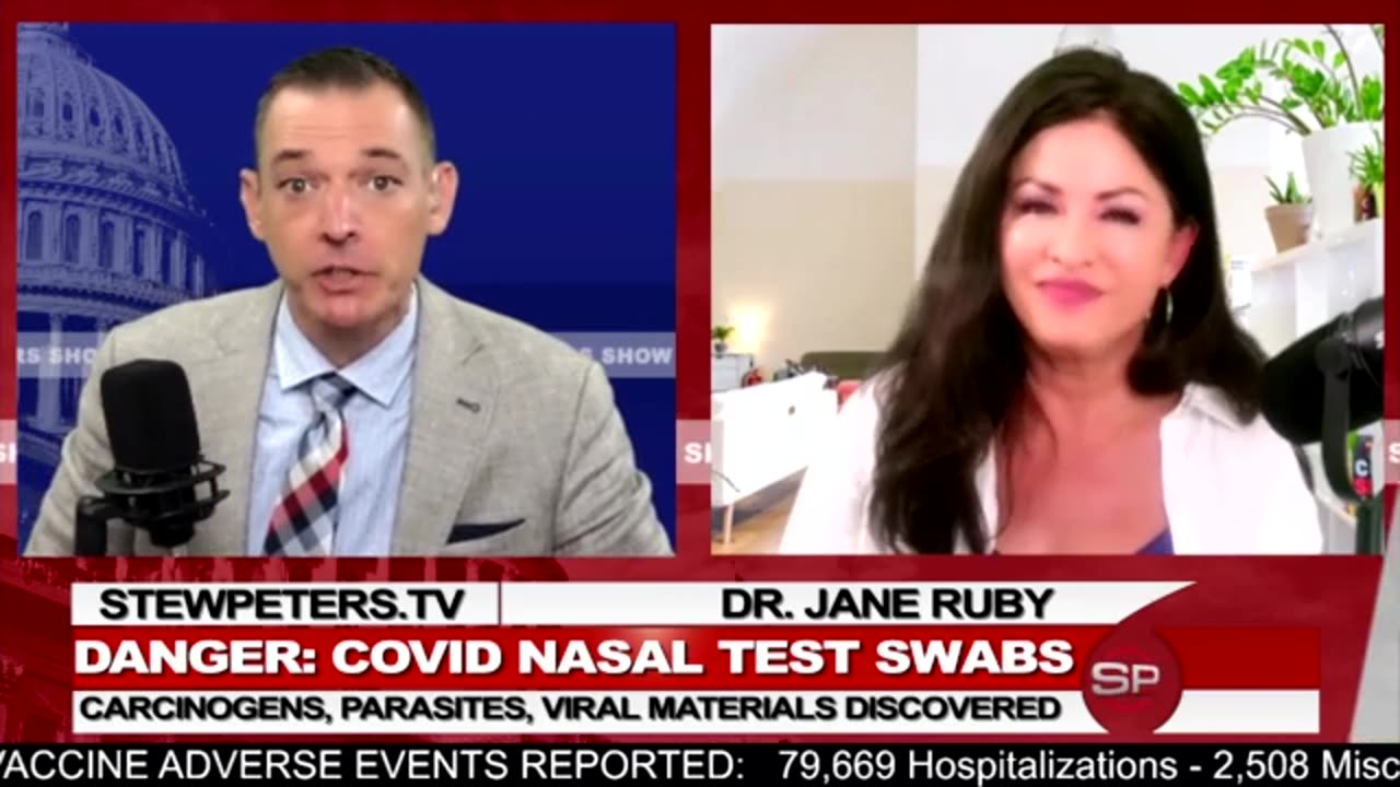 Dr. Jane Ruby with Stew Peters - COVID Nasal Swabs Examined by Scientists Reveal Danger