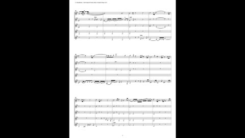 J.S. Bach - Well-Tempered Clavier: Part 1 - Prelude 08 (Clarinet Quintet)