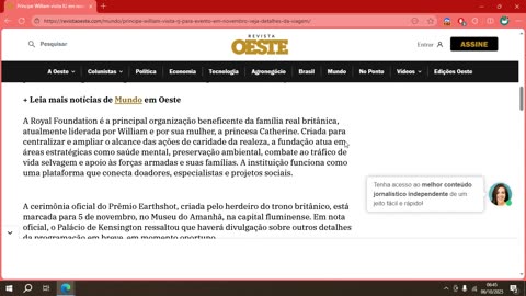 Príncipe William visita RJ em novembro; veja detalhes da viagem.mp4