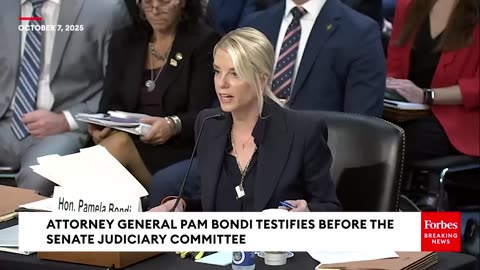 REMARKS: Pam Bondi Reveals Shocking Numbers Of Fugitives Arrested Since Trump Took Office