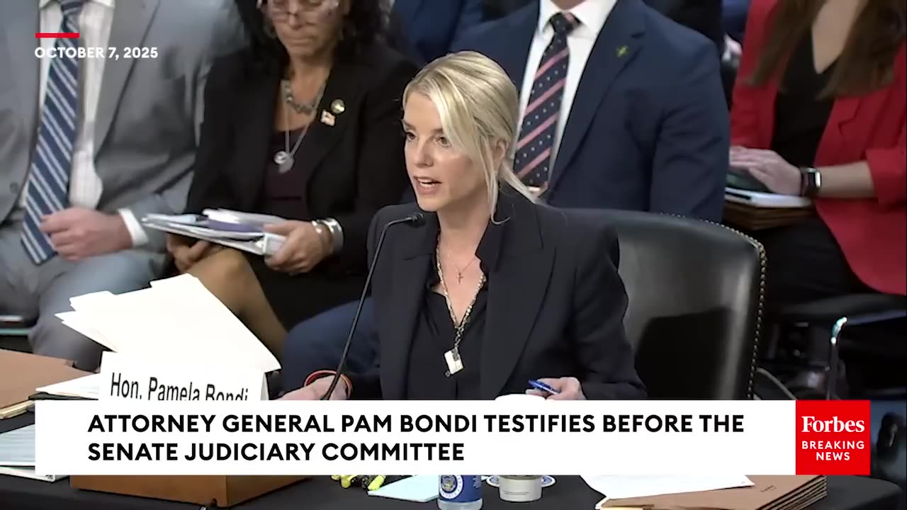 REMARKS: Pam Bondi Reveals Shocking Numbers Of Fugitives Arrested Since Trump Took Office
