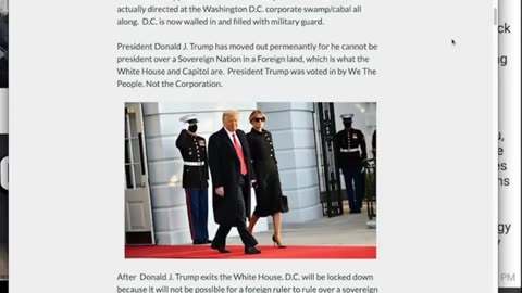 TRUMP ODE TO THE “USA INC.” CORPORATION