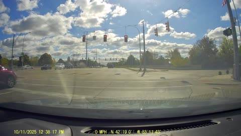Random Driving in Dearborn, Michigan, October 11, 2025