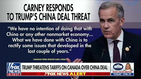 Canada pulls out of China deal after President Trump threatened PM Mark Carney with full tariffs