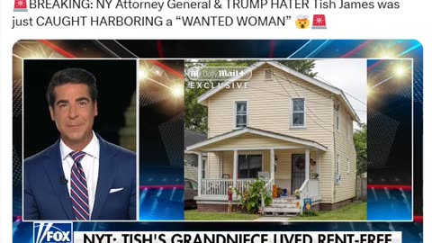 Listed under "You can't make this stuff up": NY AG James found harboring a criminal