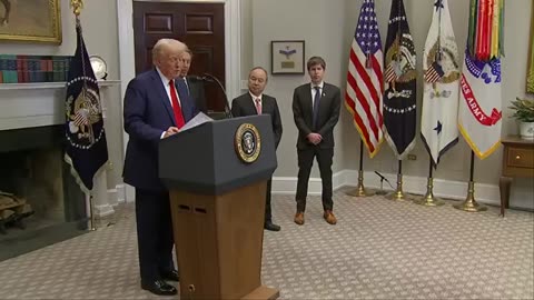 Trump announces $500 billion investment in AI Infrast