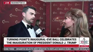 RSBN INTERVIEWS: Ben Shapiro at TPUSA Inaugural-Eve Ball - 1/19/25