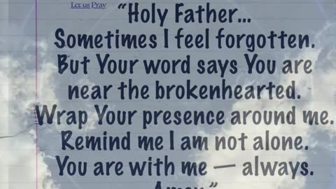 Prayer for Loneliness | God, Remind Me I’m Not Alone