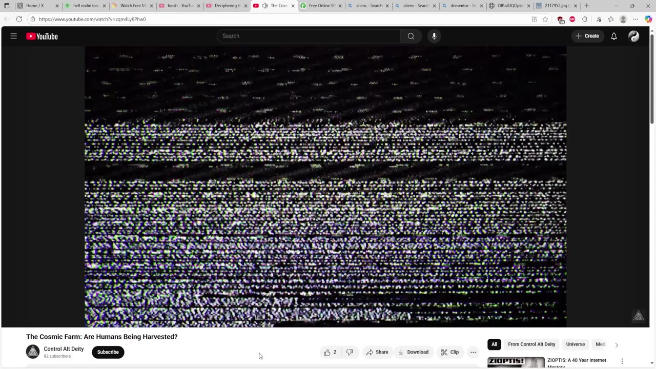 aliens and loosh farm