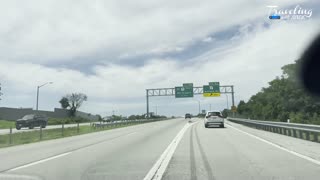 SCENIC DRIVE THROUGH KANSAS CITY | BEAUTIFUL URBAN VIEWS IN 4K