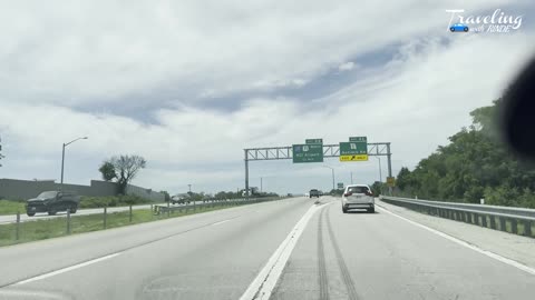 SCENIC DRIVE THROUGH KANSAS CITY | BEAUTIFUL URBAN VIEWS IN 4K