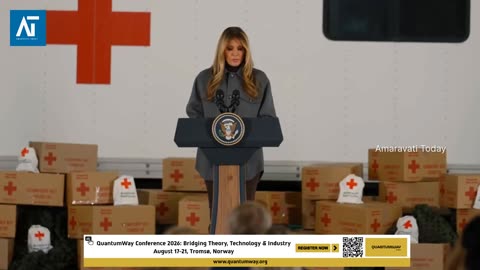 Melania Trump & Usha Vance Pack Holiday Care Kits for U.S. Troops | Amaravati Today
