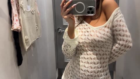 Transparent Try-on Haul with Hannah Marbles _ See Through Haul