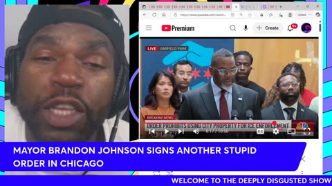 MAYOR BRANDON JOHNSON signs another STUPID ORDER into law in CHICAGO