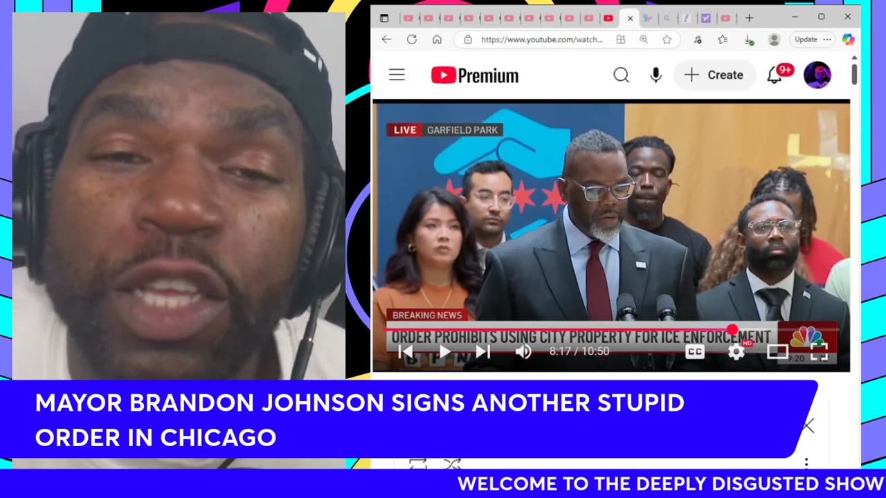 MAYOR BRANDON JOHNSON signs another STUPID ORDER into law in CHICAGO